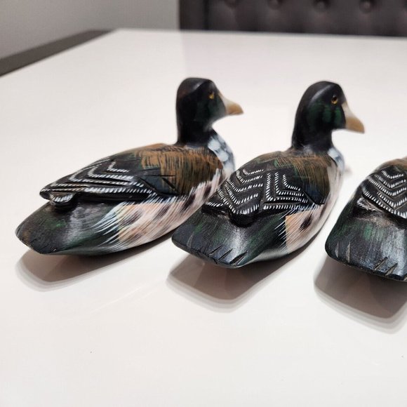 Wooden Decorative Ducks ME-1071 Multicolor with great detail - Picture 4 of 5